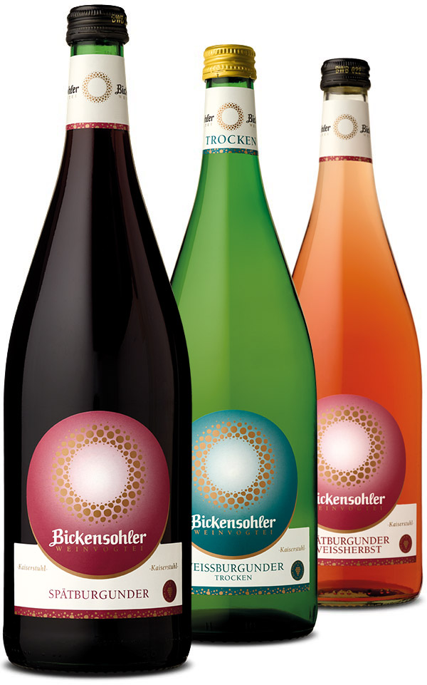 Literflaschen - Bickensohler Weinvogtei Vogtsburg Kaiserstuhl | Heimat des  Grauen Burgunders